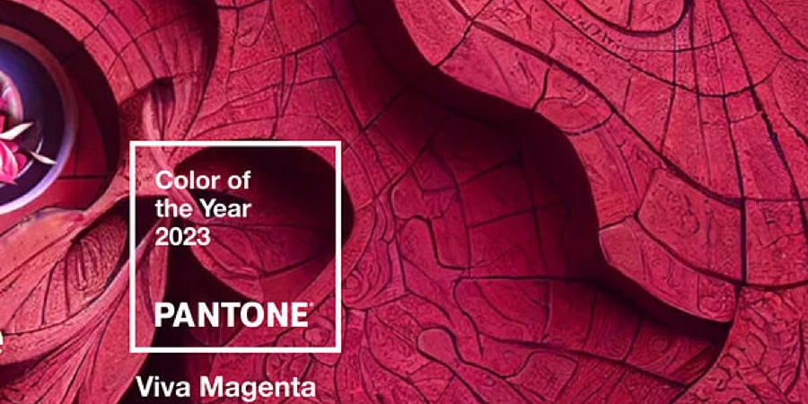 Viva Magenta 18-750 Magenta ist die Pantone-Farbe 2023