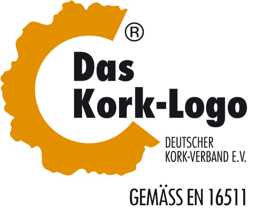Das neue Kork-Logo trägt den Zusatz "Gemäß...". Kork-Logo jetzt auch für Kork-Fertigböden