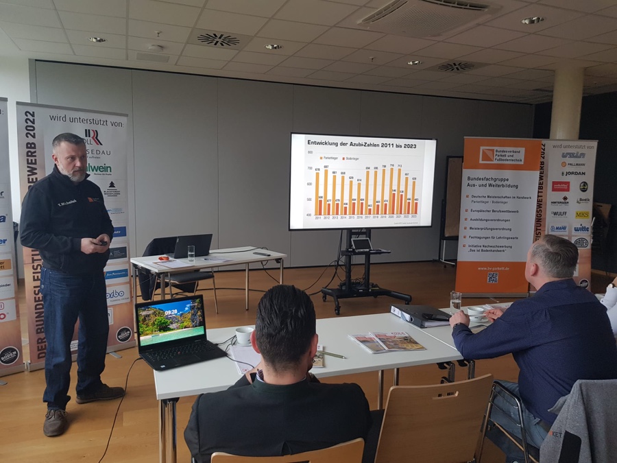 Bundesfachgruppenleiter Tobias Michalak stellt die aktuellen Zahlen vor. BVPF: Azubizahlen gehen um insgesamt 2,9 Prozent zurück