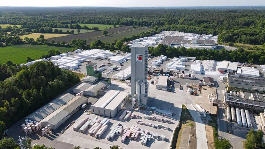 Baumit: Neue Trockenmörtelmischanlage in Wittenborn