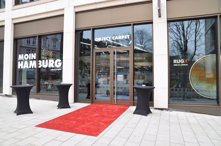 Neuer Object-Carpet-Showroom in Hamburg