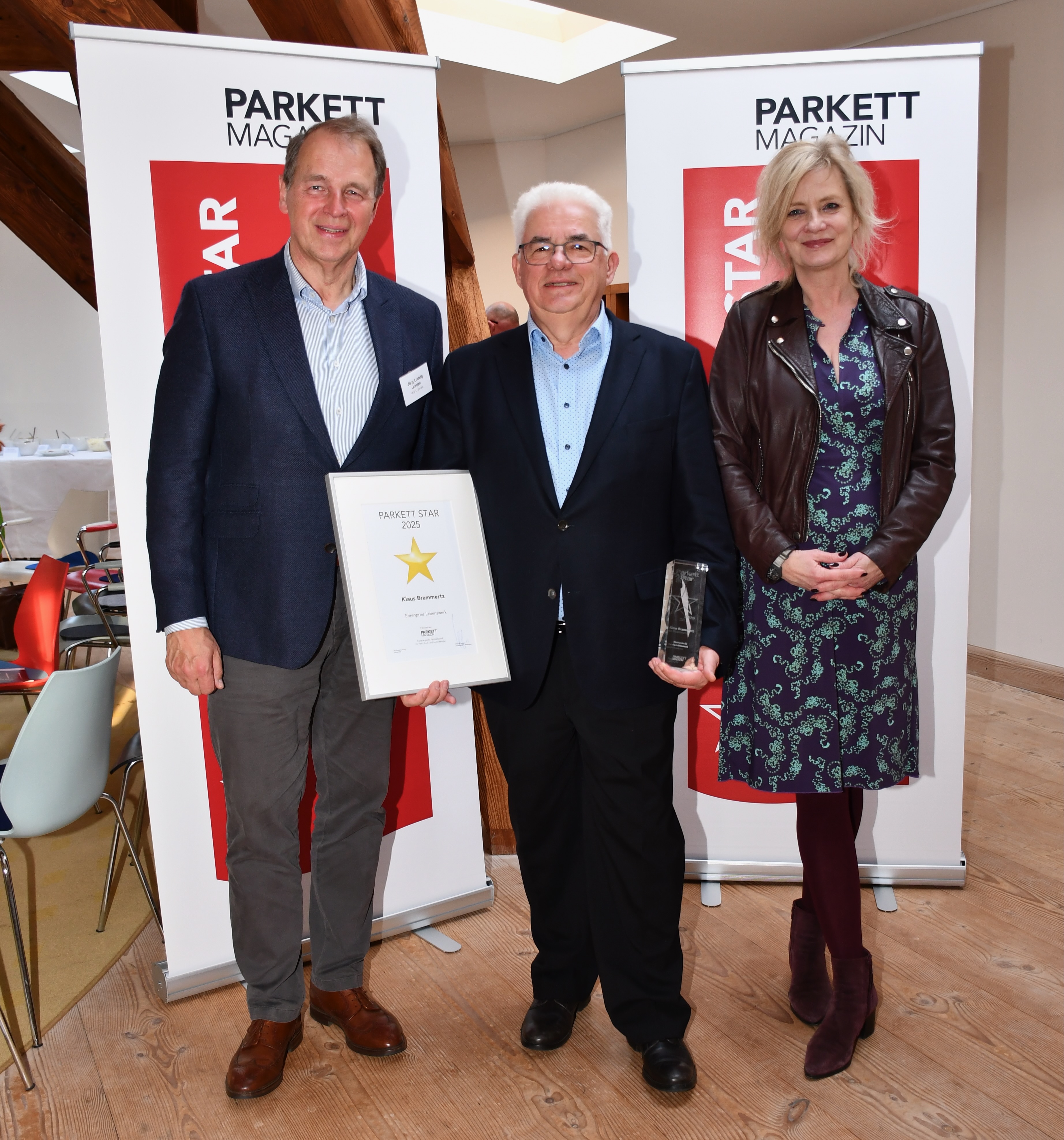 Parkett Star 2025: Feierliche Ehrung der Preisträger