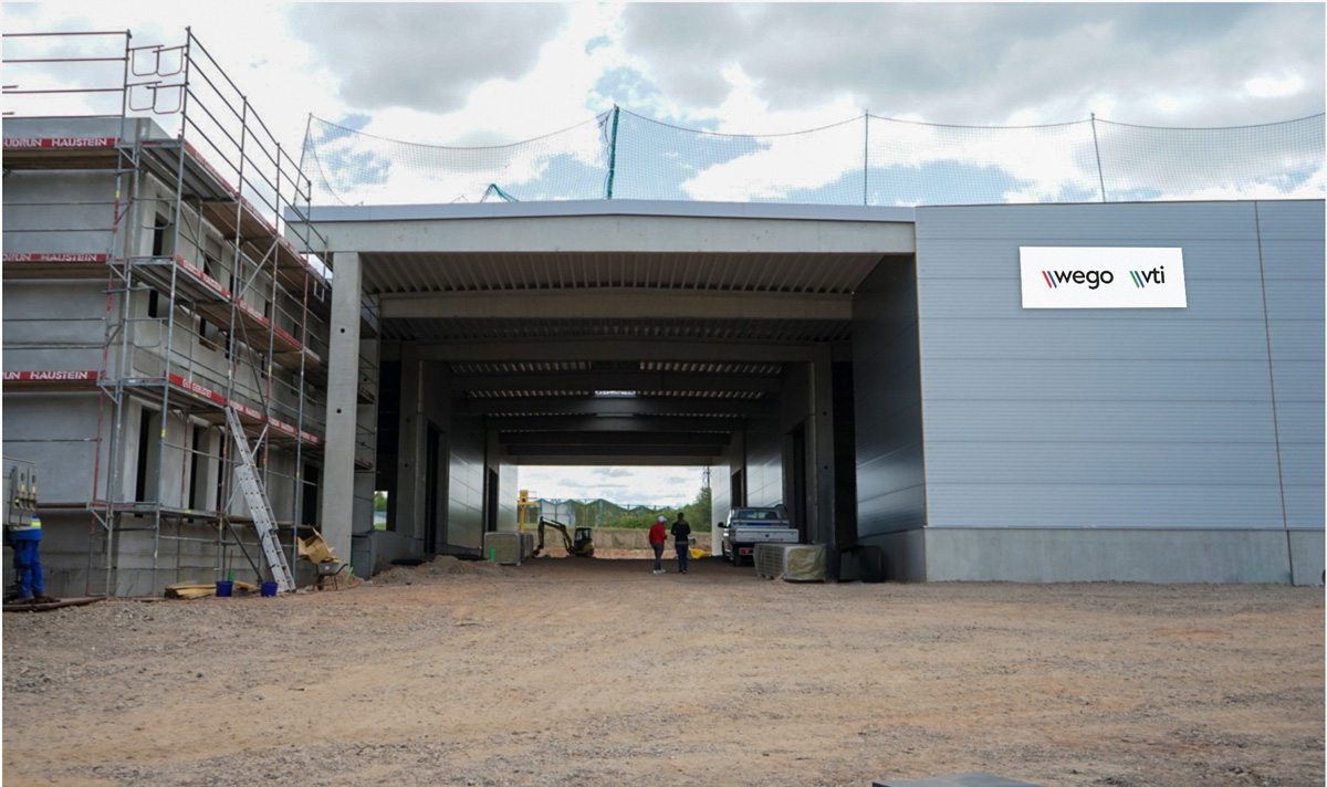 Wego vti feiert Richtfest in Chemnitz