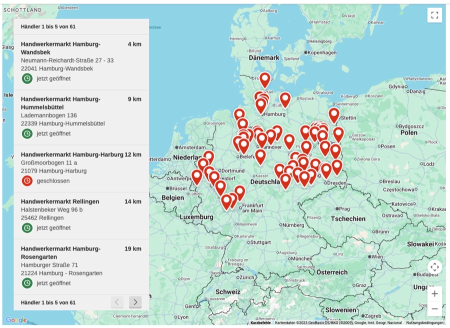 Schlau-Insolvenz: Teillösung für Großhandel, Investorengespräche über Hammer Fachmärkte