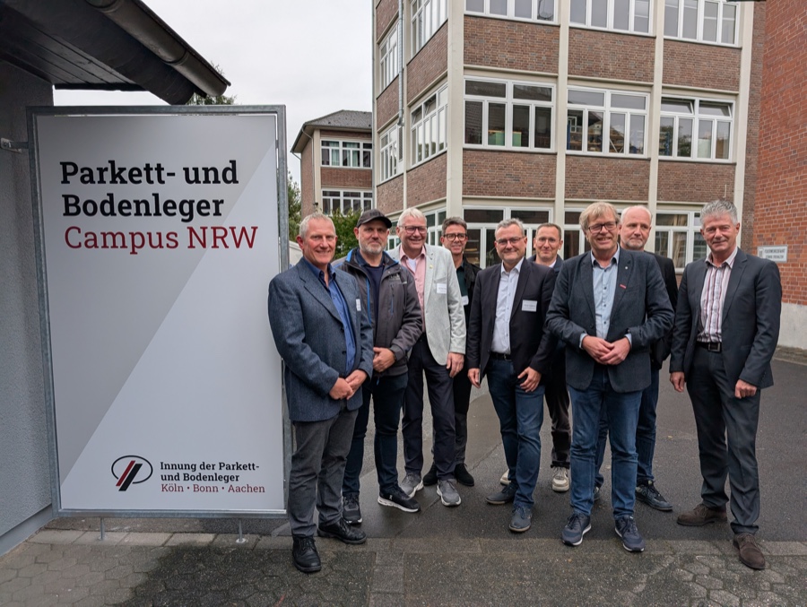 Innung Köln-Bonn-Aachen feiert Einweihung des Parkett- und Bodenleger Campus NRW