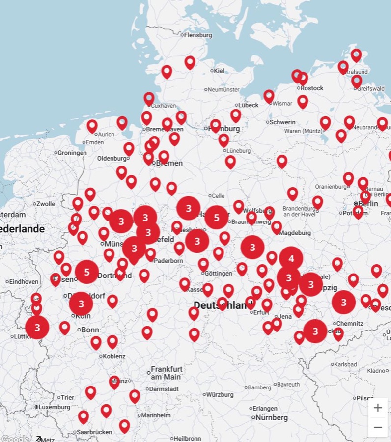 Filialschließungen bei Hammer 