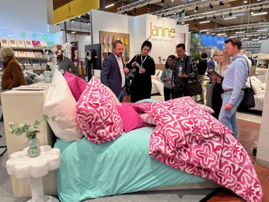 Rund 900 Fachbesucher kamen auf die Hometex Winter. Hometex Winter: Alle wichtigen Einkäufer vor Ort