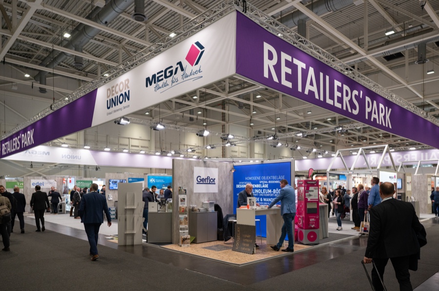Den Retailers Park gestaltet die Domotex gemeinsam mit Decor-Union und Mega. Domotex: Retailers Park ist ausgebucht