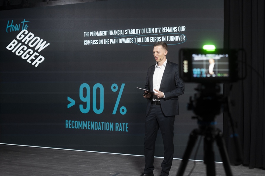 Uzin Utz stellt Wachstumsstrategie vor