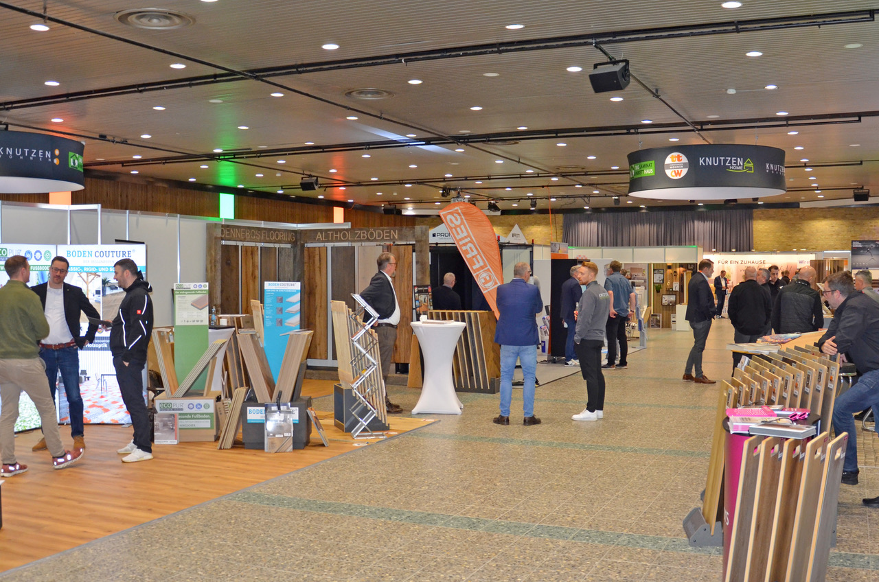 Knutzen: Erfolgreiche Bodenbelags-Hausmesse in den Holstenhallen