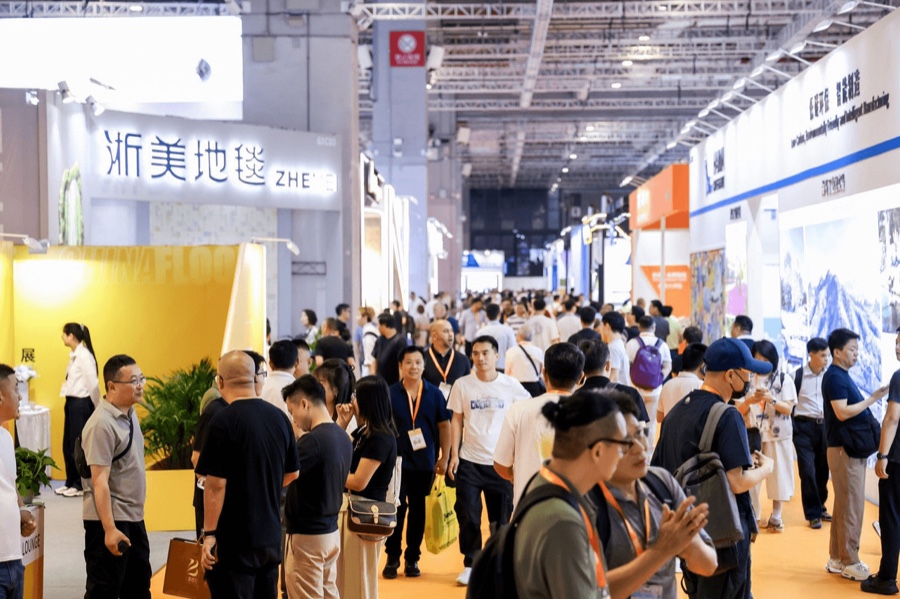 Die Domotex Asia/Chinafloor 2027 findet vom 26. bis 28. Mai statt. Domotex Asia: Rekordbeteiligung aus dem Ausland