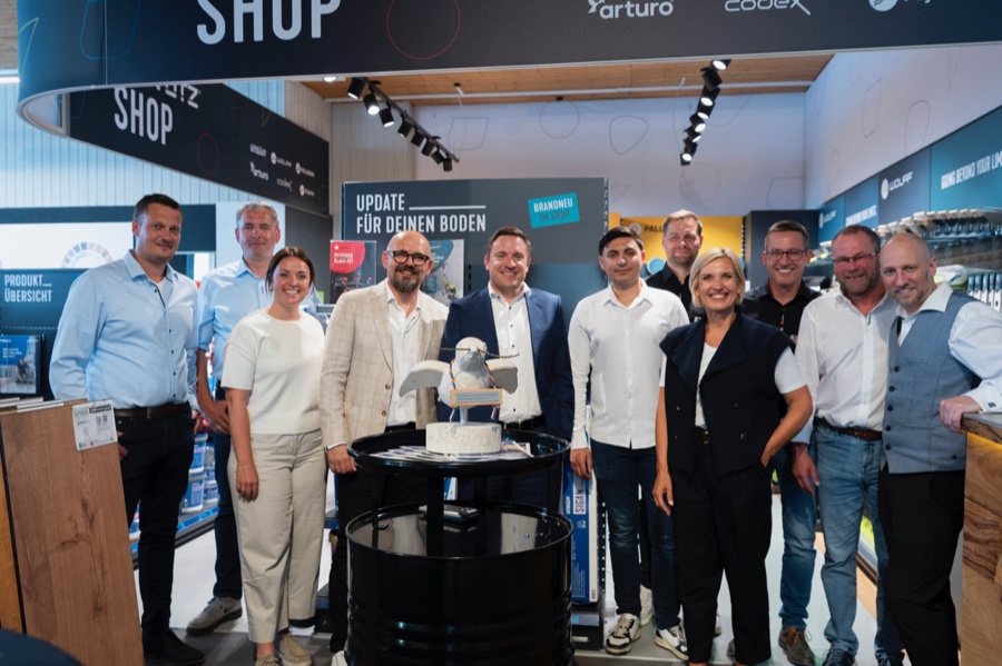 Uzin Utz: Erster Shop-in-Shop startet als Pilotprojekt in Augsburg