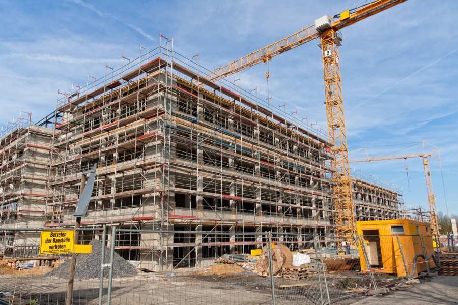 Wohnungsbau: Zweistellige Steigerungsraten bei den Genehmigungen